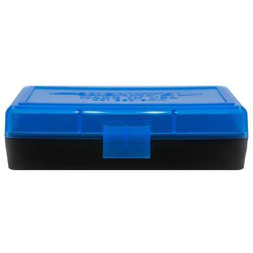 Misc. Accessories Berrys Mfg Ready Series 401 - .380 Cal./9mm 50rd Blue/Black ammo box • Model: Ready Series